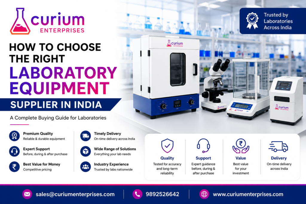 How to Choose the Right Laboratory Equipment Supplier in India